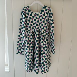 NWOT Hanna Anderson girls Skater Dress | size 6-7Y